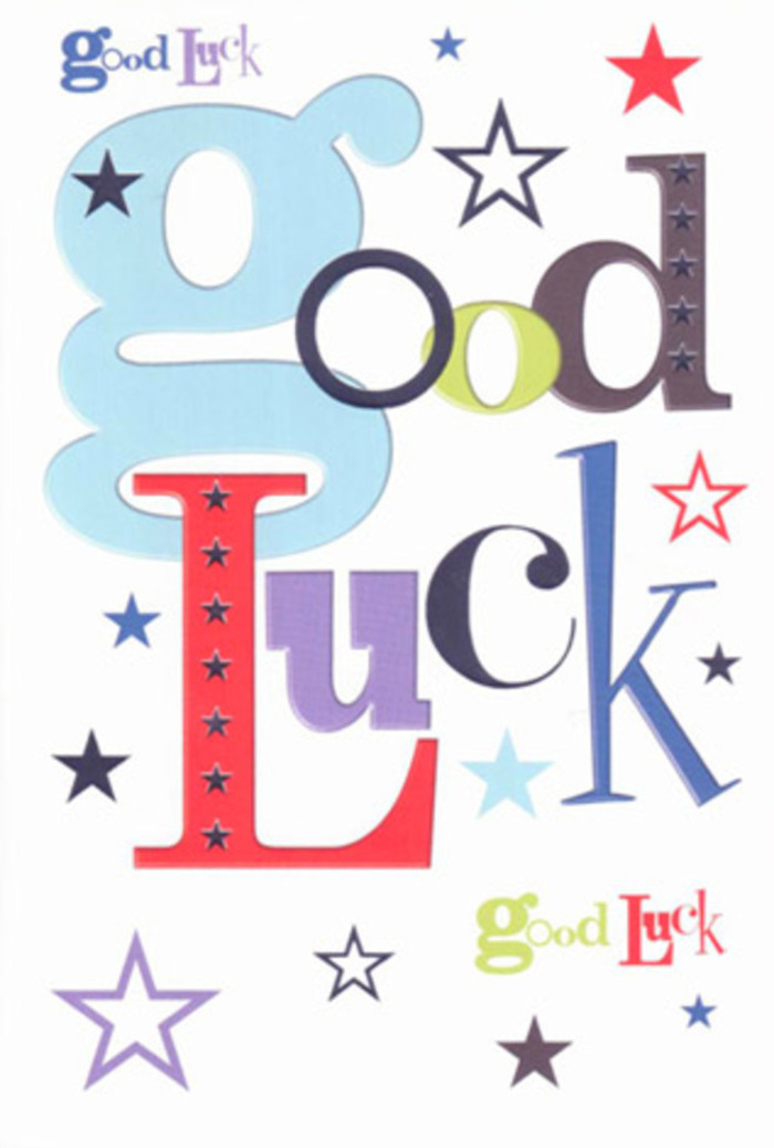 There's an infectious joy in this luck-themed card, crafted with a vibrancy reminiscent of Leyton's own lively markets and green spaces. The typography bursts forward-each letter unfurling in sky-blue, vivid red, midnight black, and mossy green-while bold and delicate stars scatter a path of whimsy across the pristine white background. The playful arrangement feels like a chorus of well-wishers cheering from the pavements of Leyton, echoing encouragement and friendly energy as someone steps into a new chapter. Subtle shadows and light infuse the card with gentle depth, giving each colour room to breathe and every font a distinct personality, much like the people you'll find chatting on Grove Green Road. The smooth, premium card material invites touch, a tactile pleasure reminiscent of crisp wrapping paper freshly folded around a bouquet by Leyton Florist. Beyond its dazzling visuals, this card serves as a heartening talisman, carrying hope, good cheer, and genuine belief into every challenge faced-be it a new job, exams, or a leap into the unknown-woven with the supportive spirit unique to Leyton.